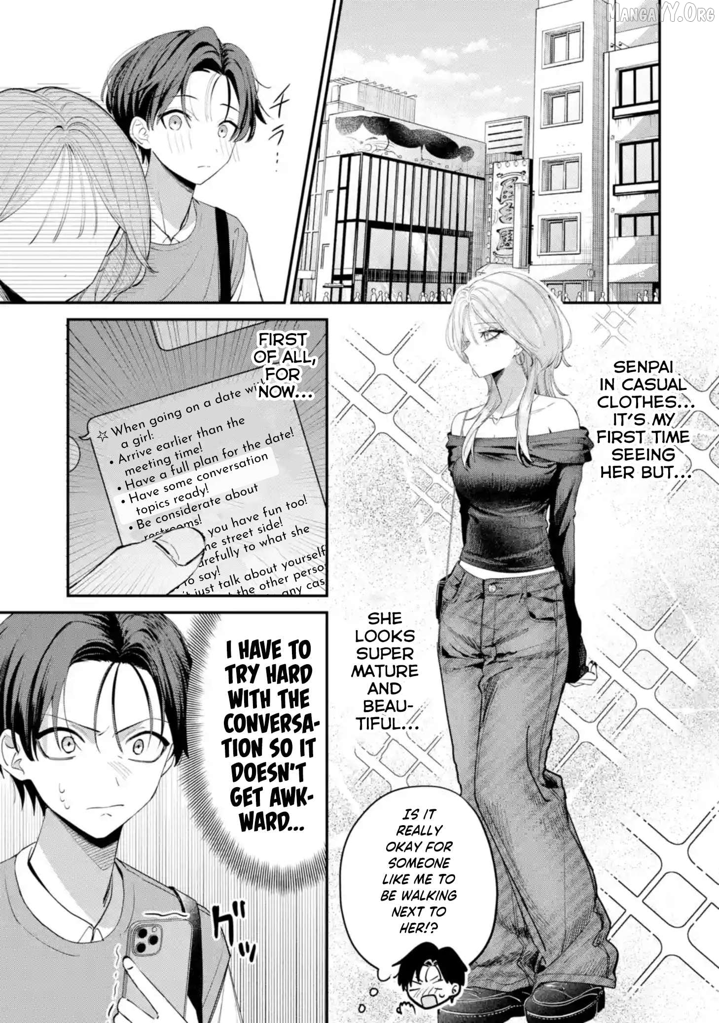 Read Haimiya-senpai wa Kowakute Kawaii Manga Online