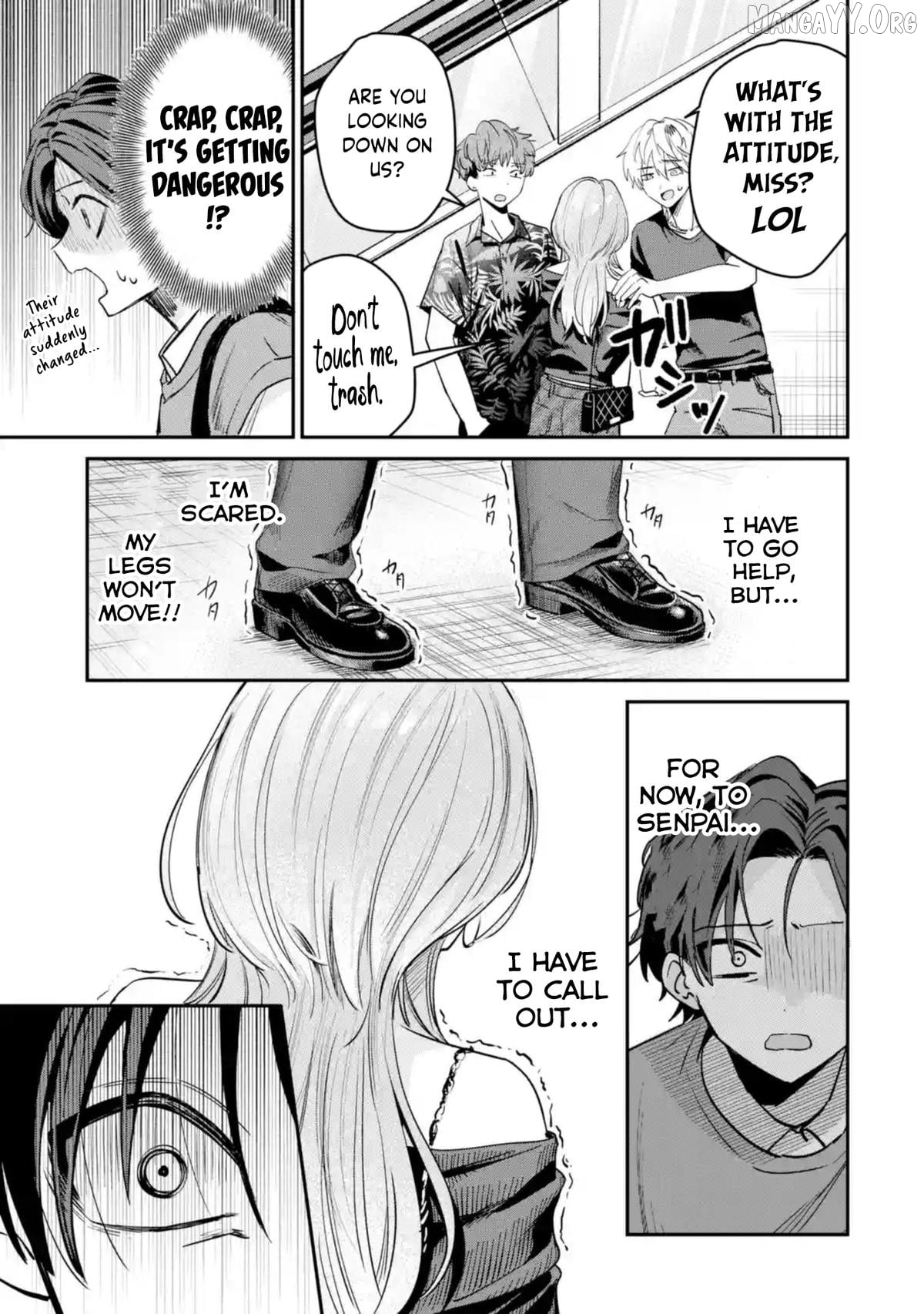 Read Haimiya-senpai wa Kowakute Kawaii Manga Online