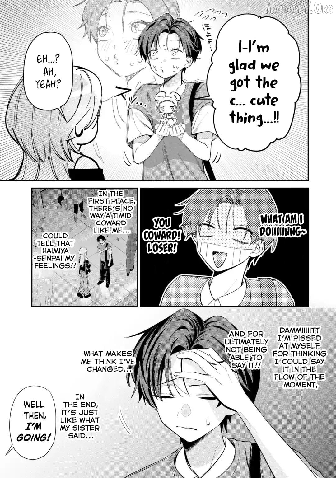 Read Haimiya-senpai wa Kowakute Kawaii Manga Online