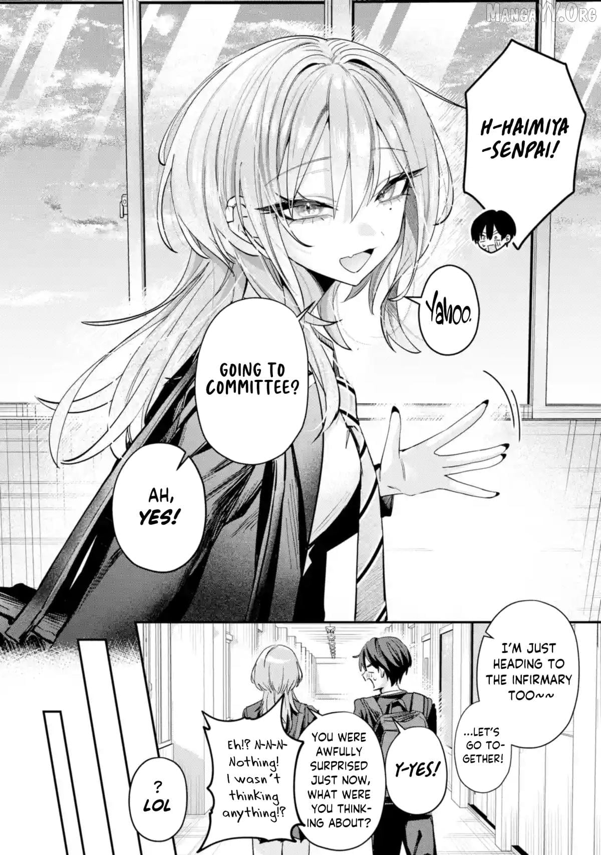 Read Haimiya-senpai wa Kowakute Kawaii Manga Online