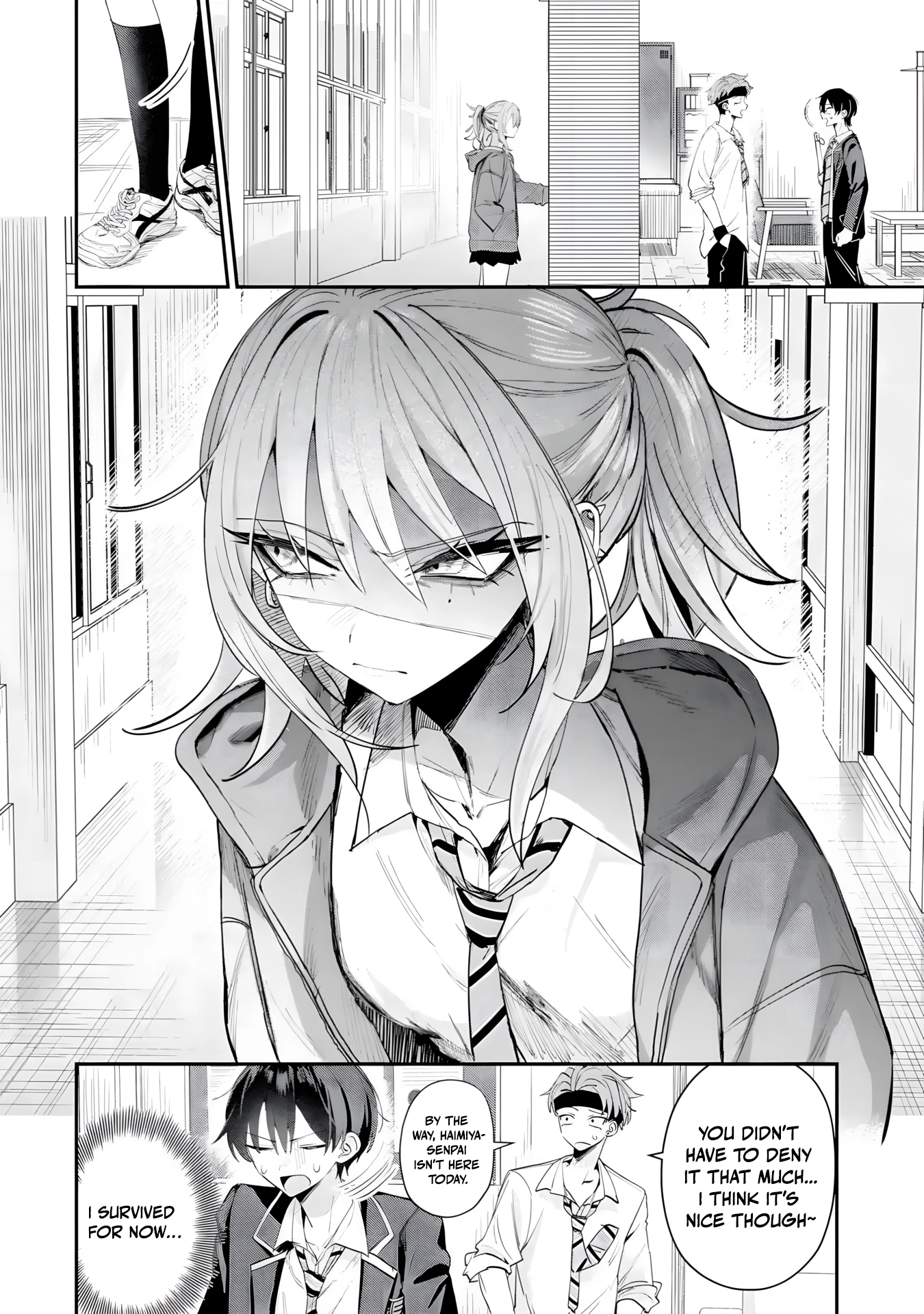 Read Haimiya-senpai wa Kowakute Kawaii Manga Online