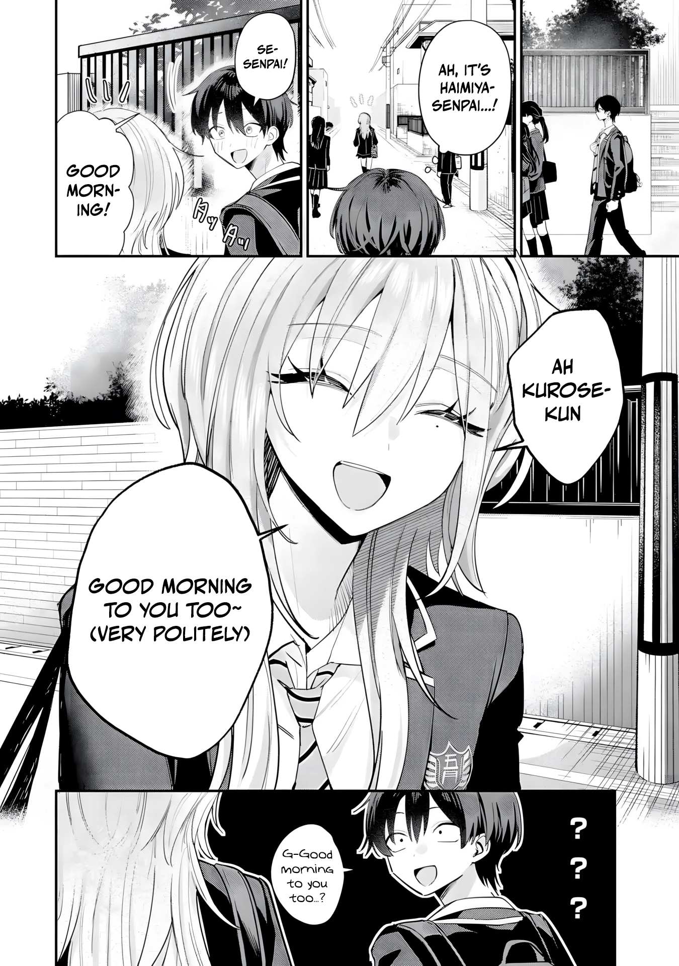 Read Haimiya-senpai wa Kowakute Kawaii Manga Online