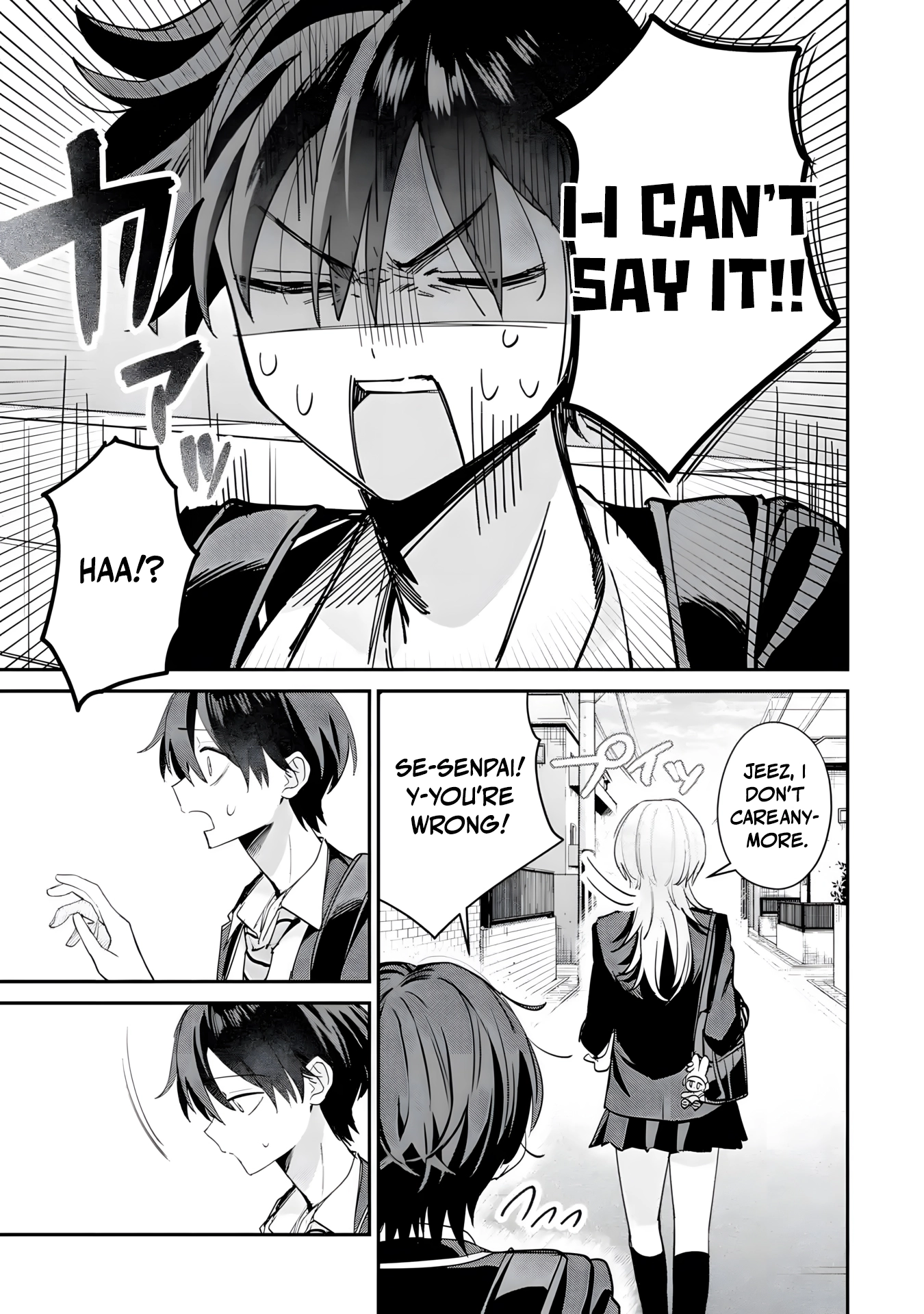 Read Haimiya-senpai wa Kowakute Kawaii Manga Online