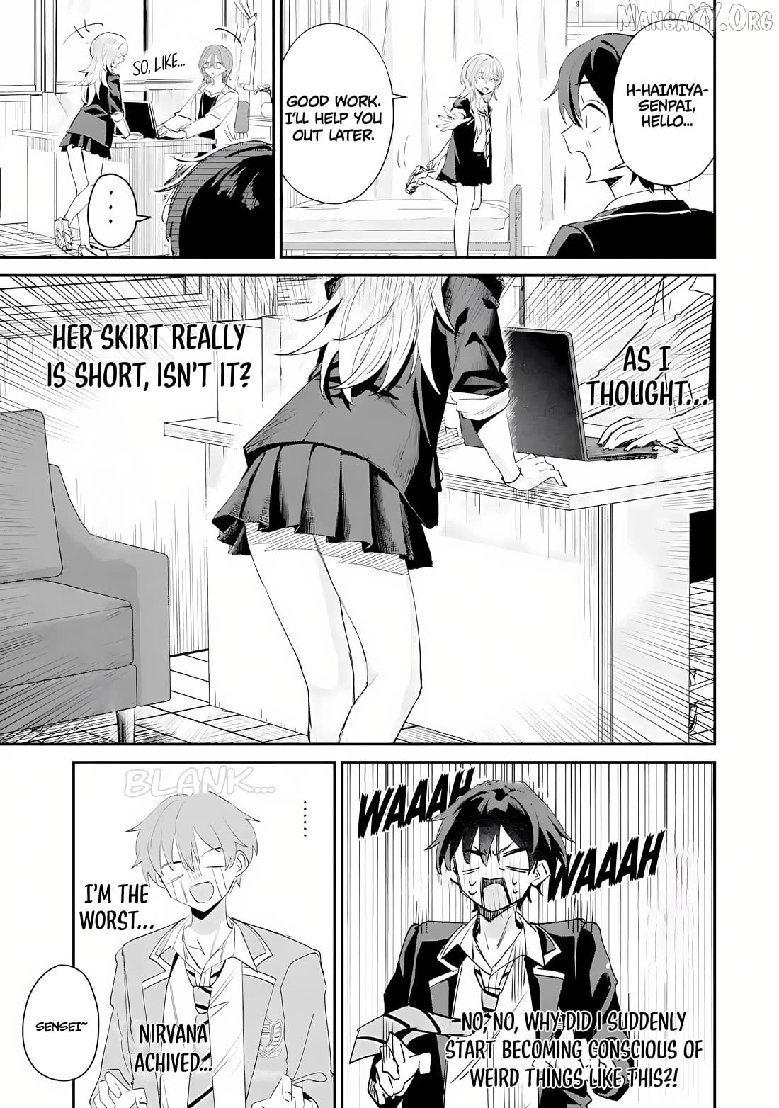 Read Haimiya-senpai wa Kowakute Kawaii Manga Online