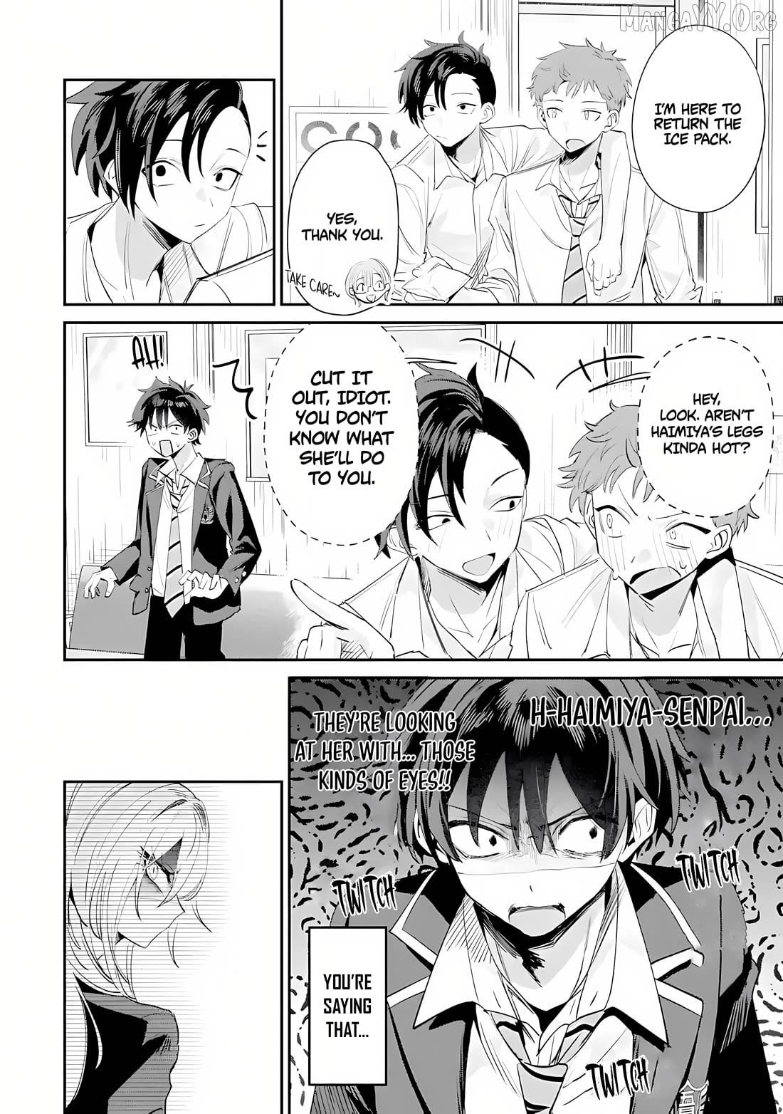 Read Haimiya-senpai wa Kowakute Kawaii Manga Online