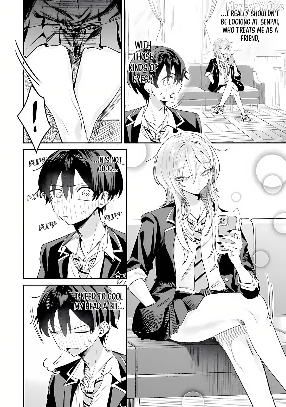 Read Haimiya-senpai wa Kowakute Kawaii Manga Online