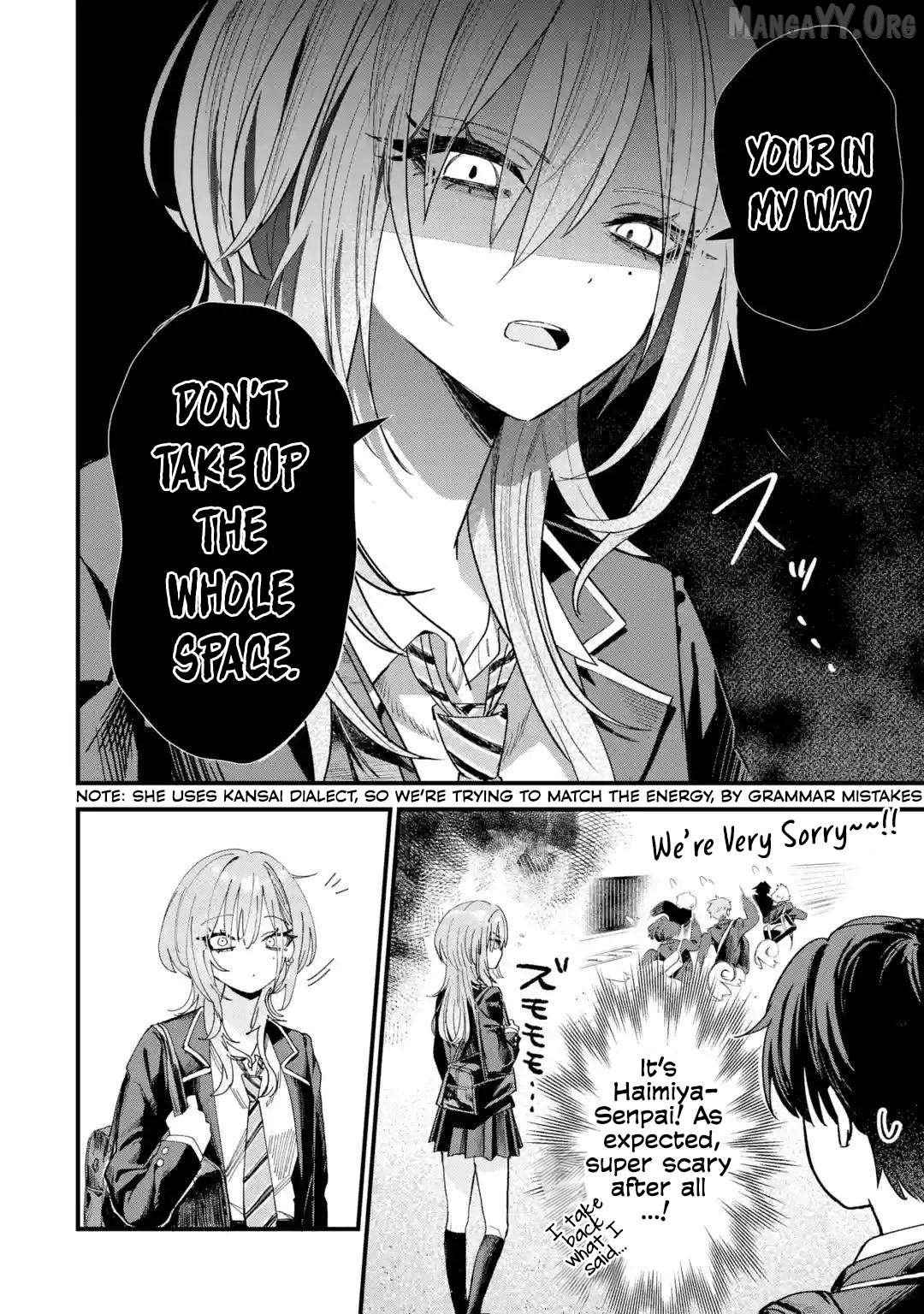 Read Haimiya-senpai wa Kowakute Kawaii Manga Online