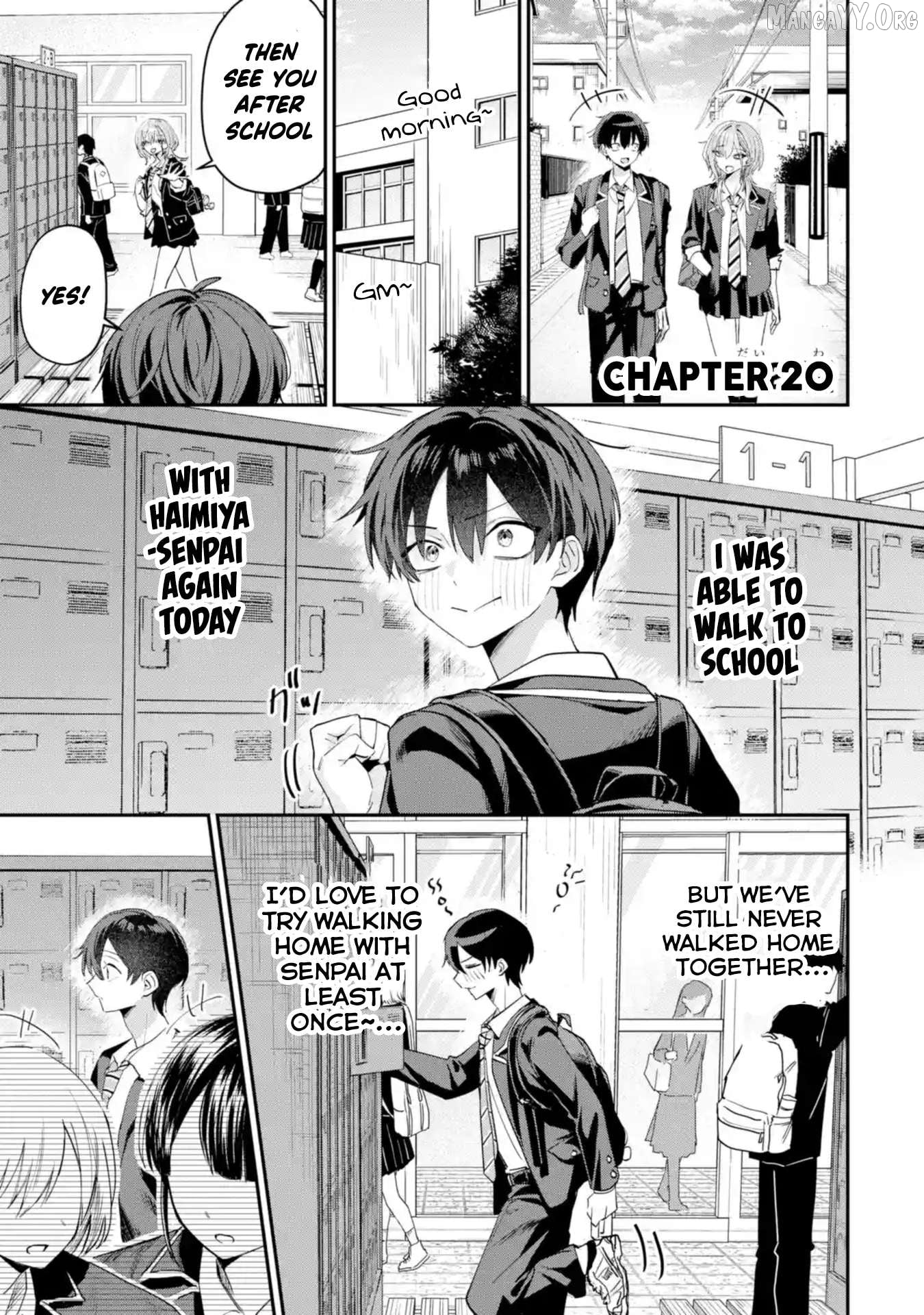 Read Haimiya-senpai wa Kowakute Kawaii Manga Online
