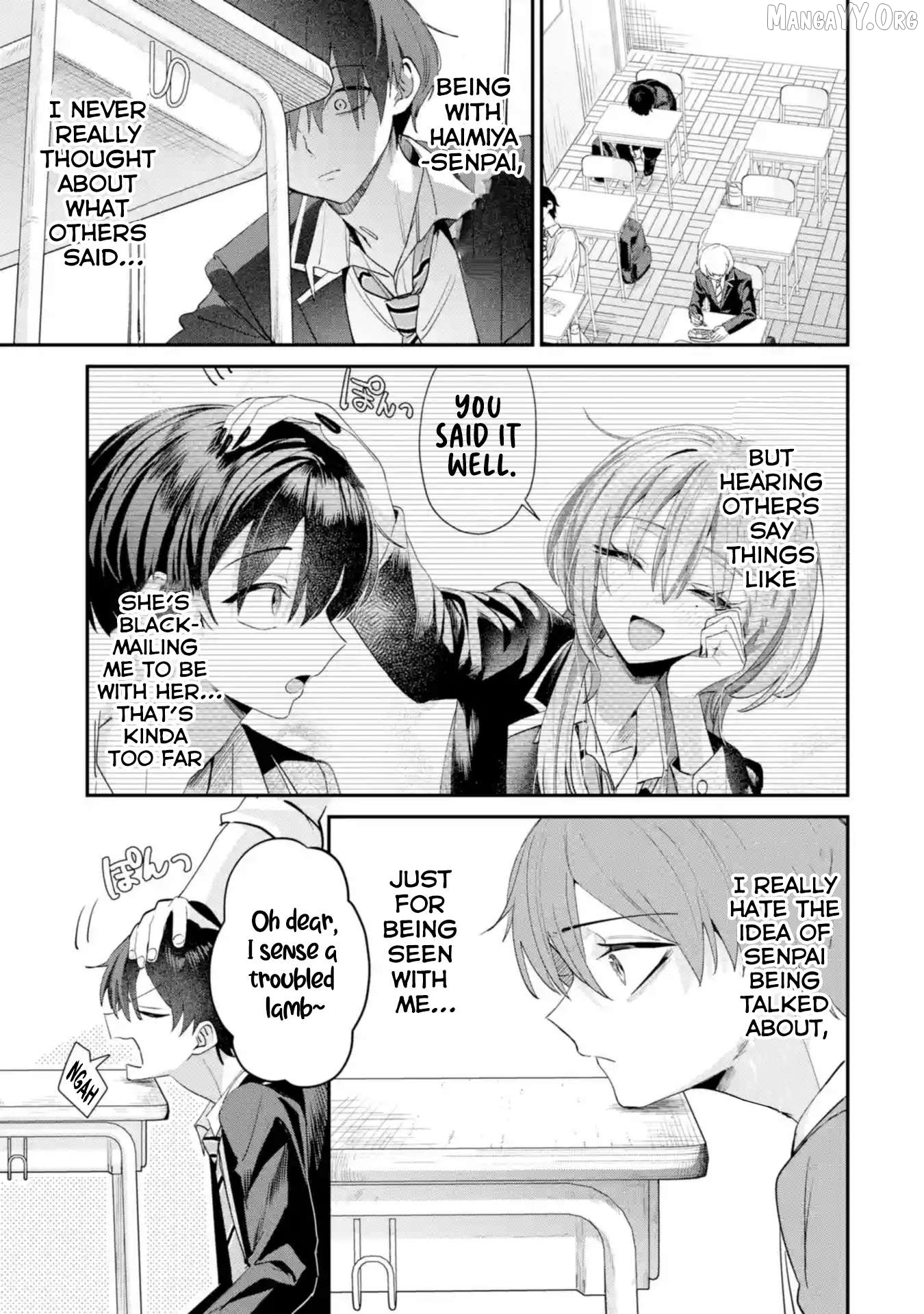 Read Haimiya-senpai wa Kowakute Kawaii Manga Online