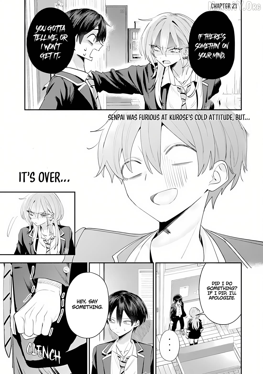 Read Haimiya-senpai wa Kowakute Kawaii Manga Online