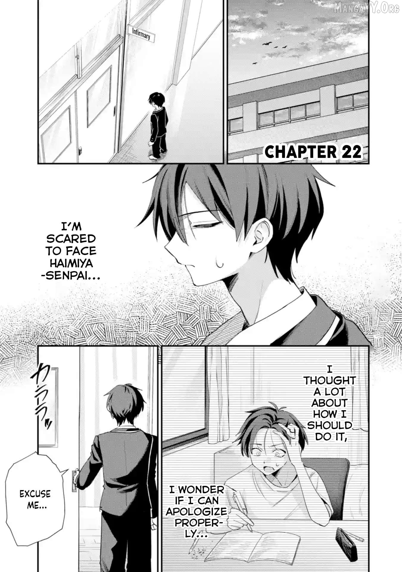 Read Haimiya-senpai wa Kowakute Kawaii Manga Online