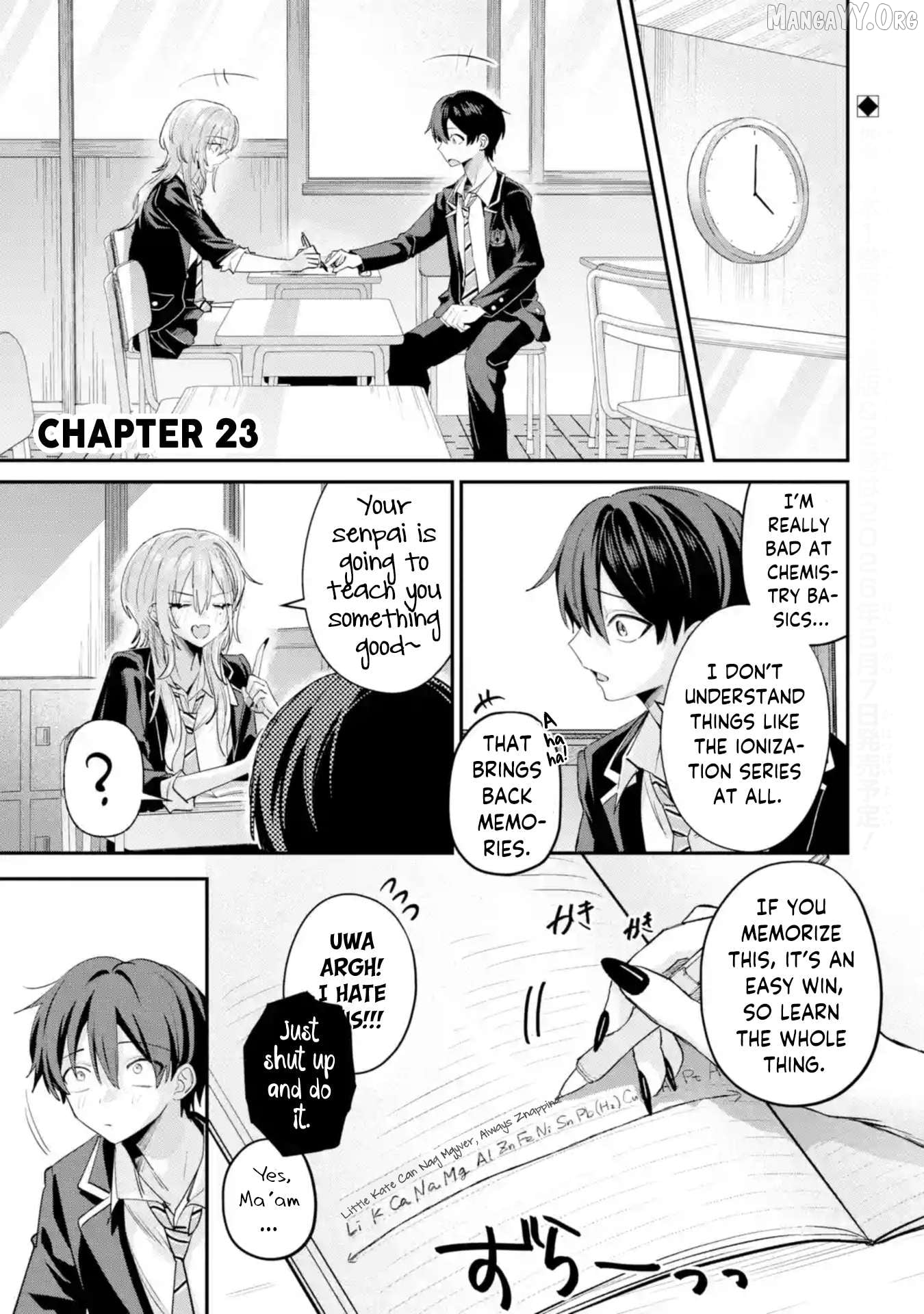 Read Haimiya-senpai wa Kowakute Kawaii Manga Online