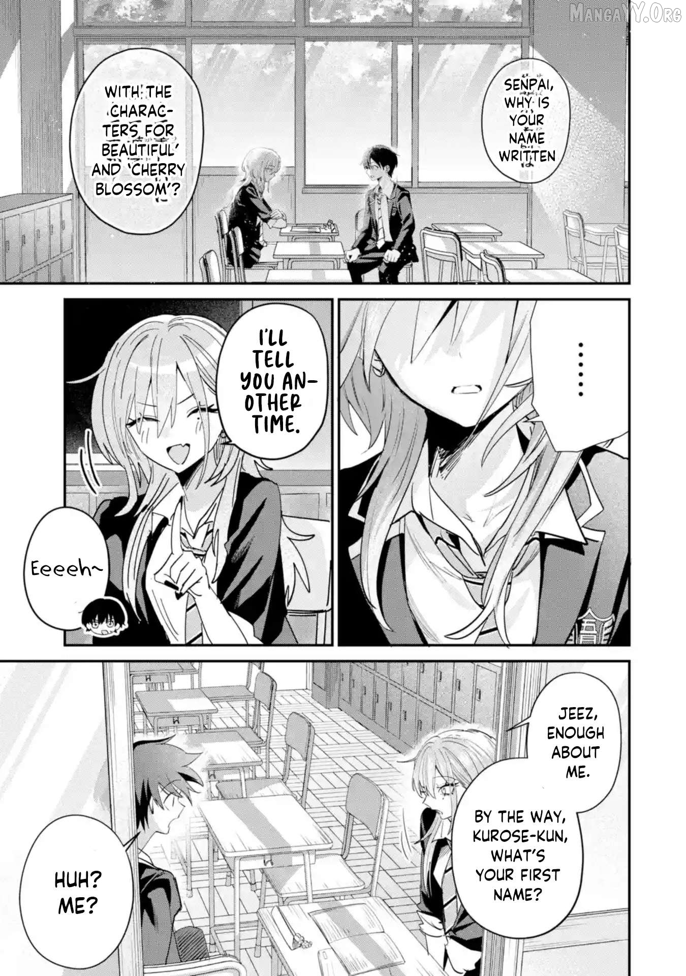 Read Haimiya-senpai wa Kowakute Kawaii Manga Online