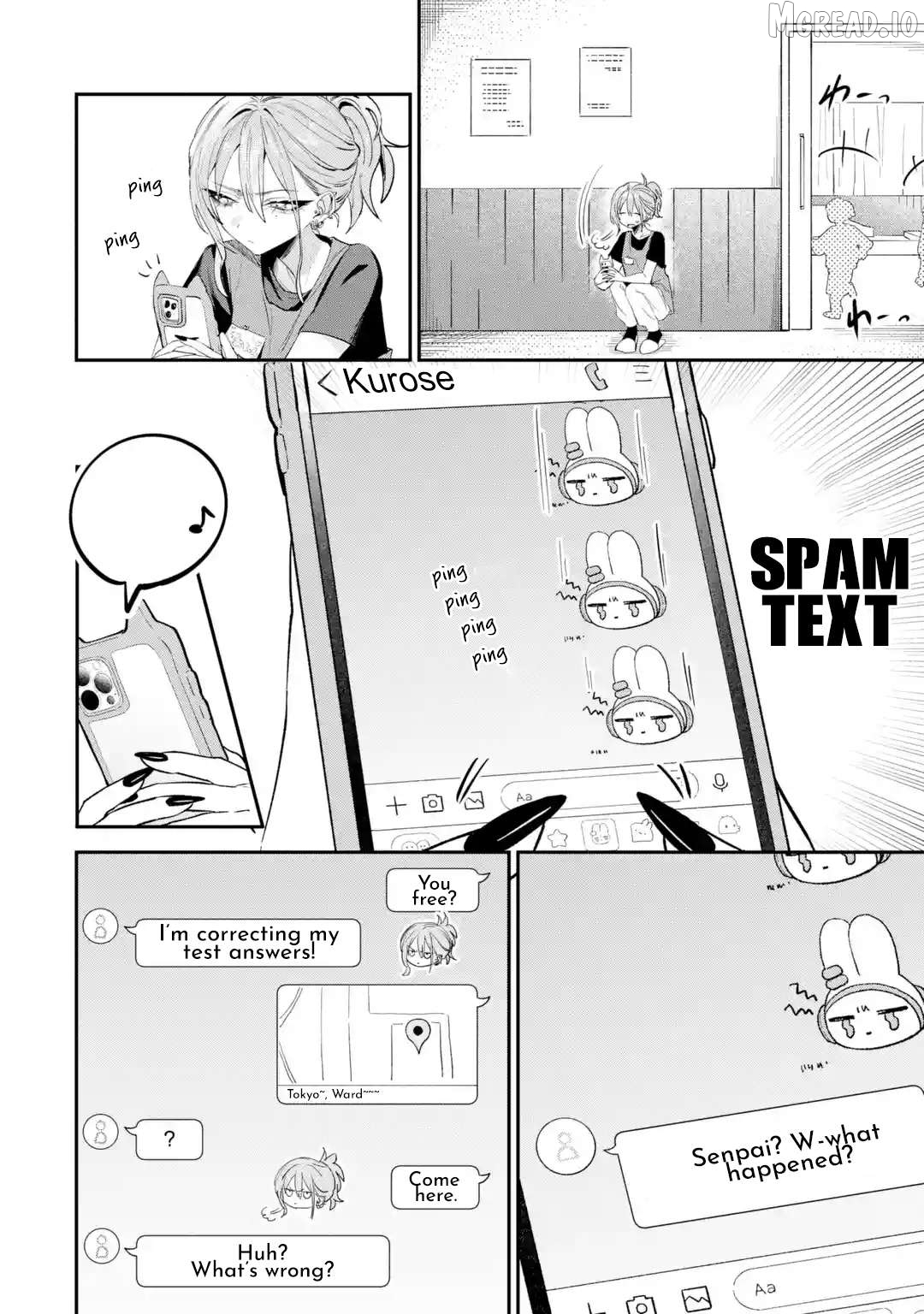 Read Haimiya-senpai wa Kowakute Kawaii Manga Online