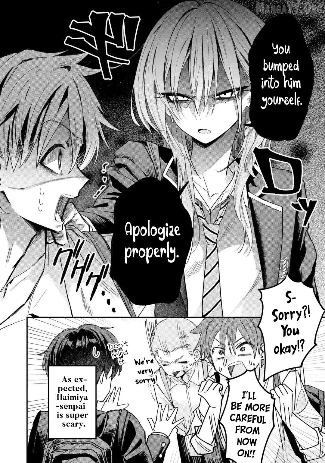 Read Haimiya-senpai wa Kowakute Kawaii Manga Online