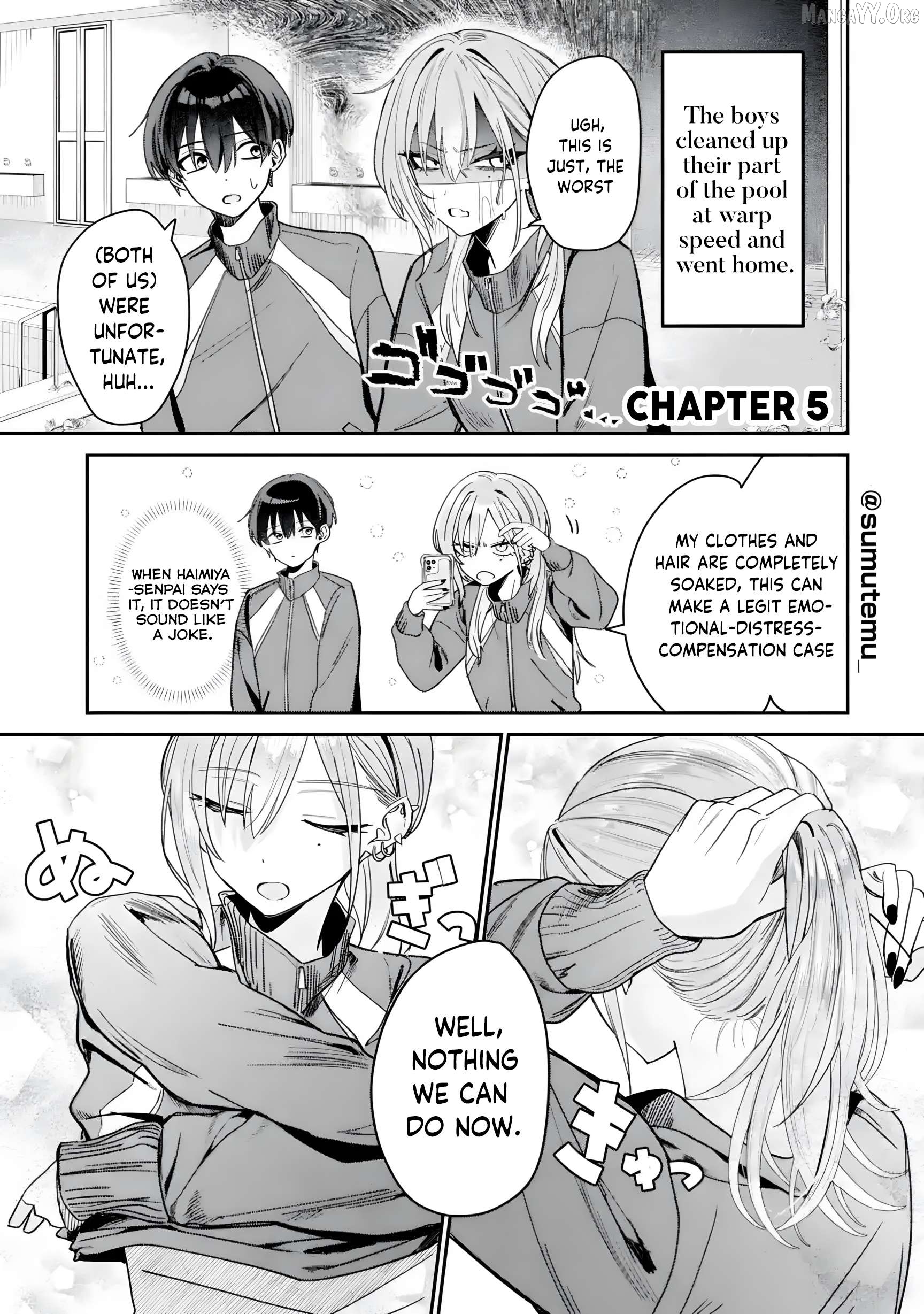 Read Haimiya-senpai wa Kowakute Kawaii Manga Online