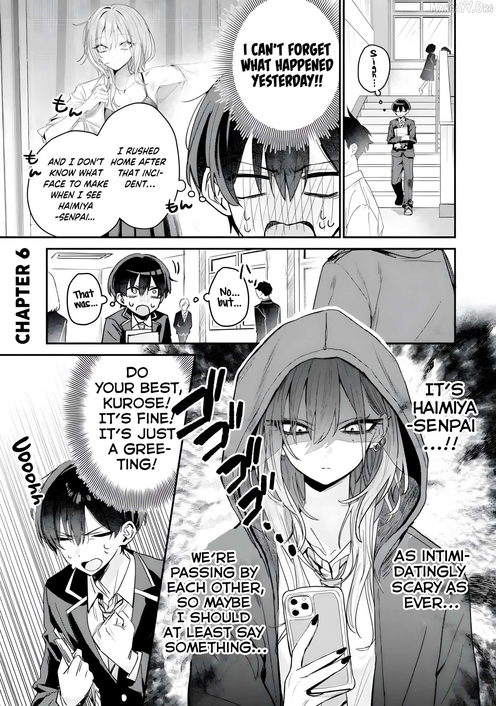 Read Haimiya-senpai wa Kowakute Kawaii Manga Online