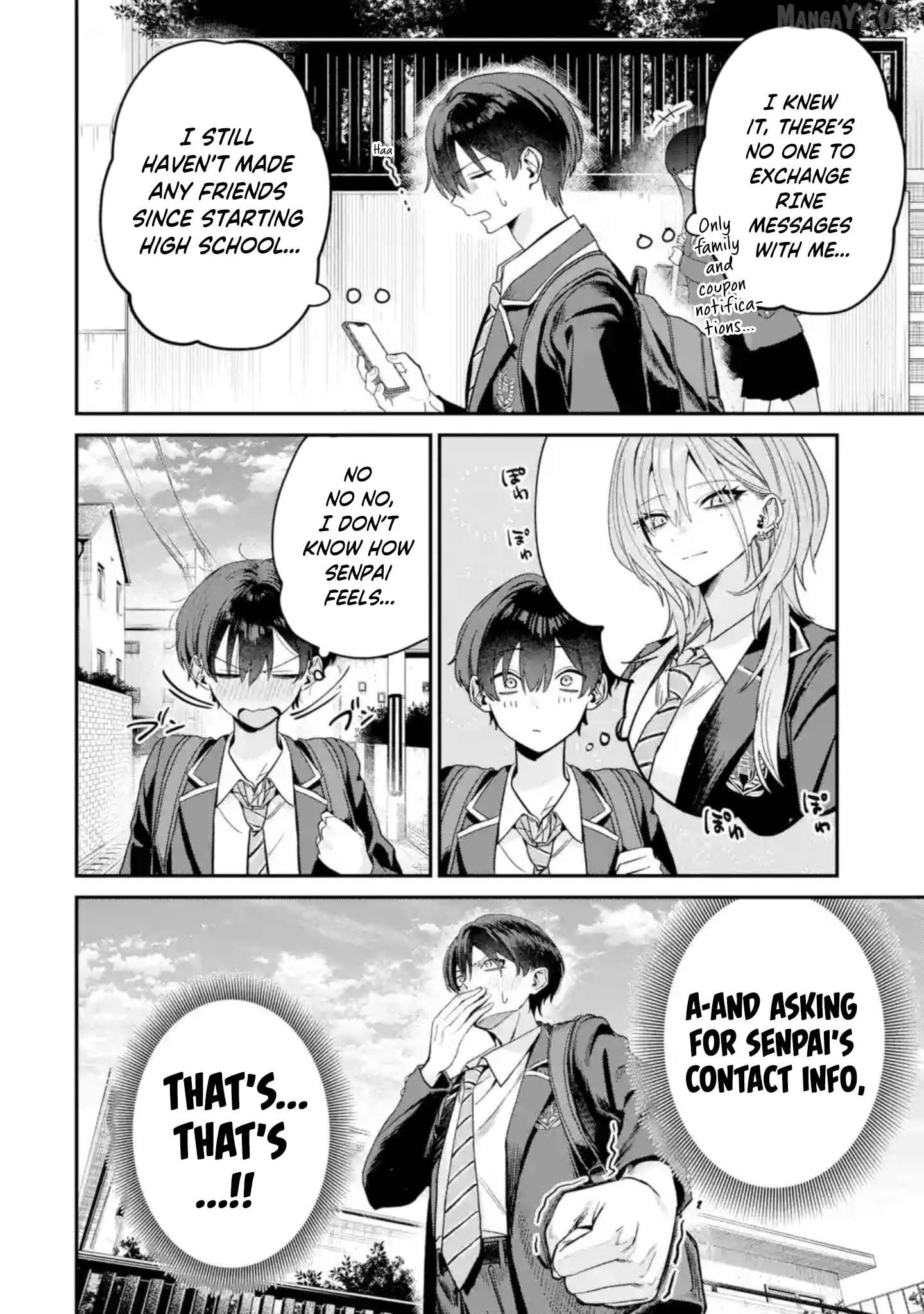 Read Haimiya-senpai wa Kowakute Kawaii Manga Online