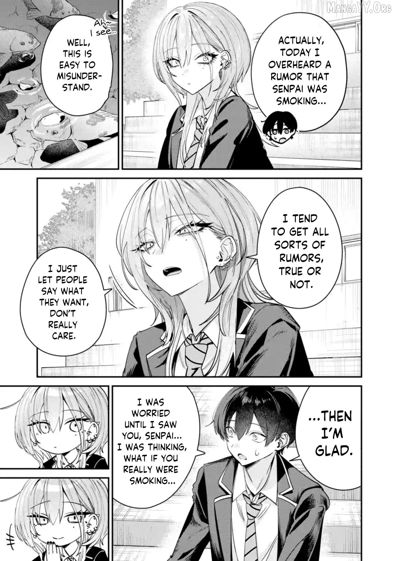 Read Haimiya-senpai wa Kowakute Kawaii Manga Online