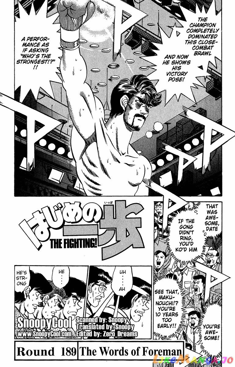 Read Hajime no Ippo EN Manga Online