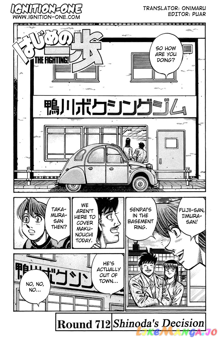 Read Hajime no Ippo EN Manga Online