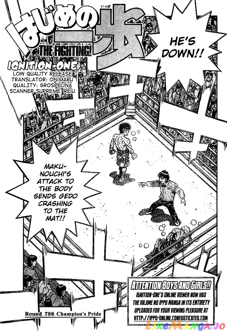 Read Hajime no Ippo EN Manga Online