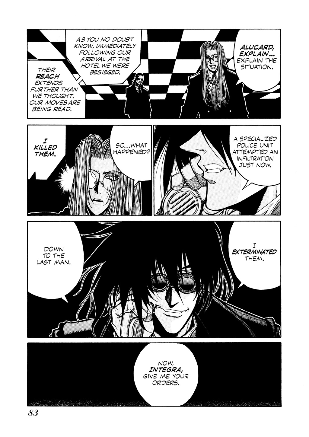 Read Hellsing EN Manga Online