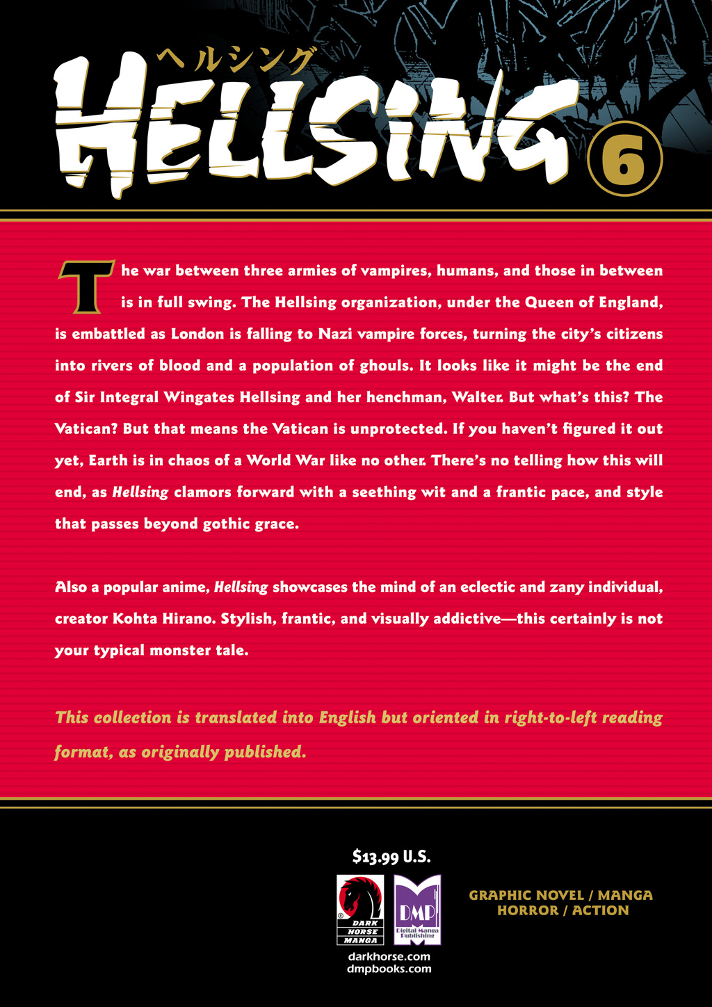 Read Hellsing EN Manga Online