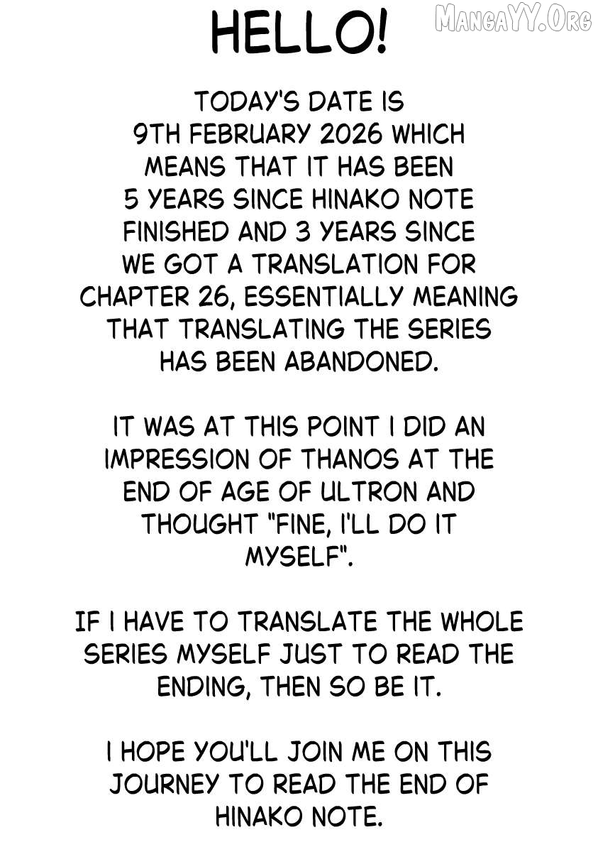 Read Hinako Note EN Manga Online