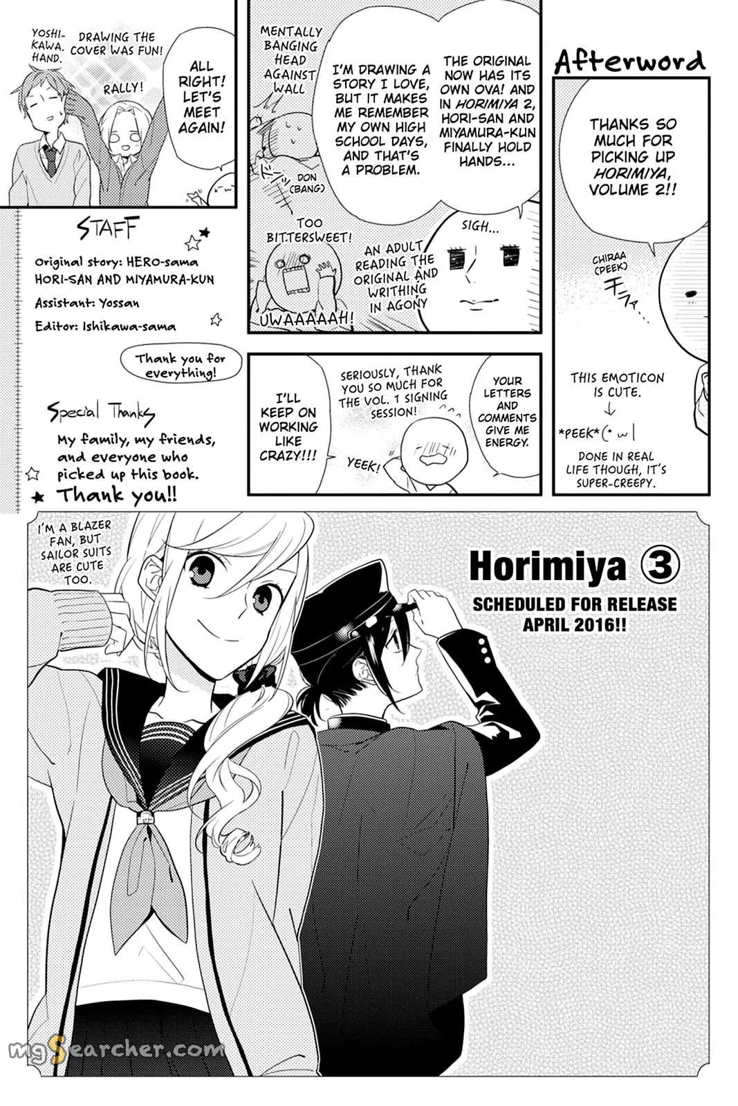 Read Horimiya EN Manga Online