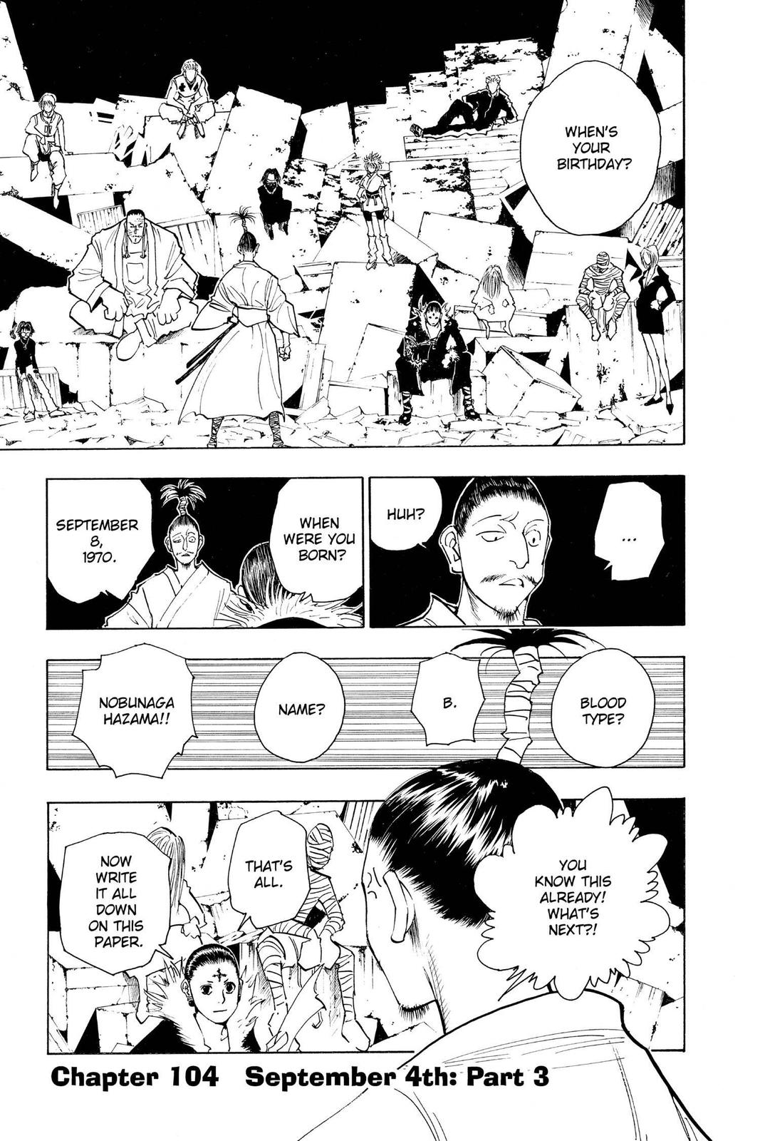 Read Hunter x Hunter EN Manga Online