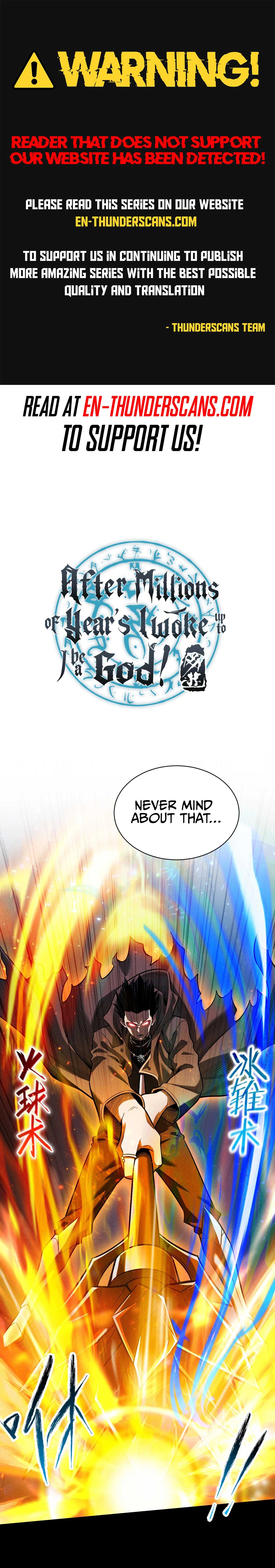 Read I Awoke as a God After Auto Battling For a Million Years EN Manga Online