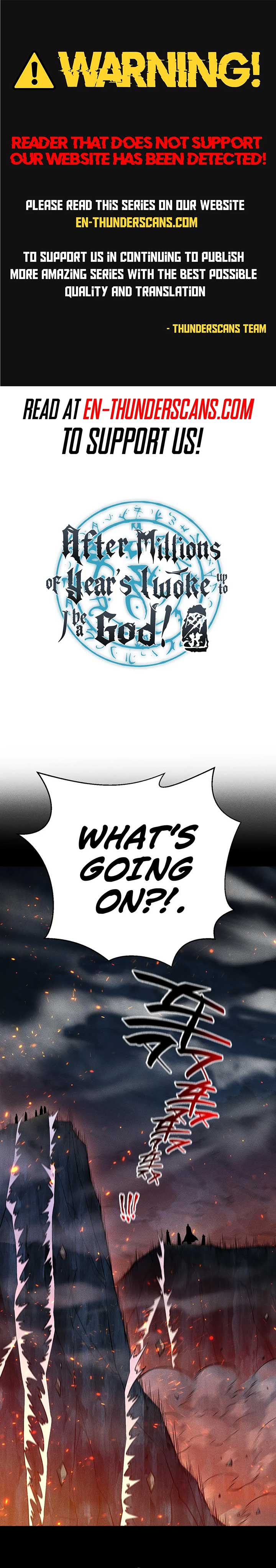 Read I Awoke as a God After Auto Battling For a Million Years EN Manga Online