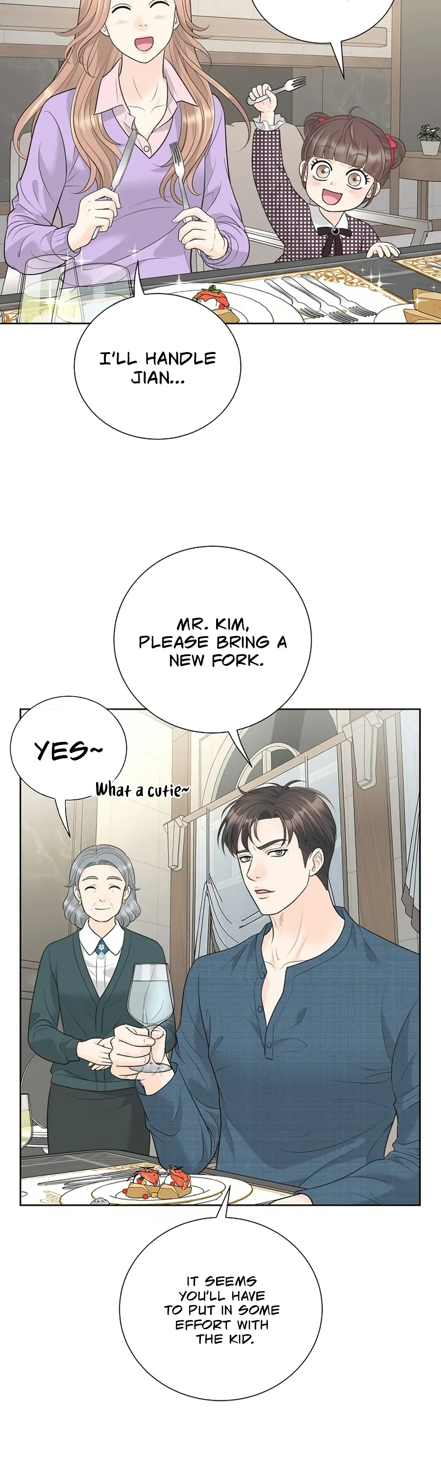 Read I Became a Fake Family With My Boss EN Manga Online