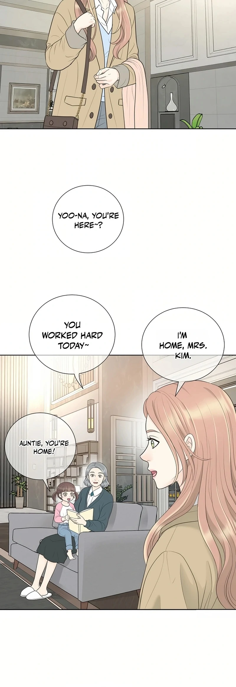 Read I Became a Fake Family With My Boss EN Manga Online