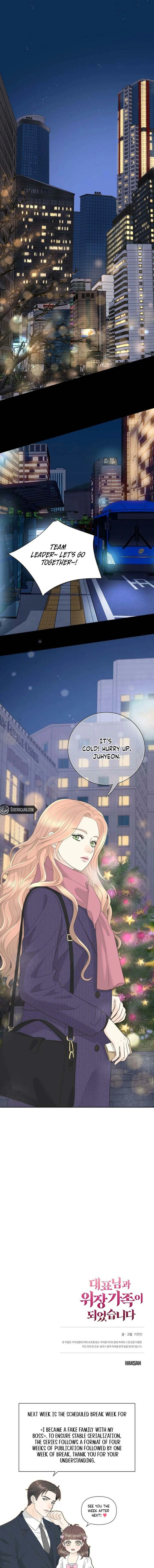 Read I Became a Fake Family With My Boss EN Manga Online