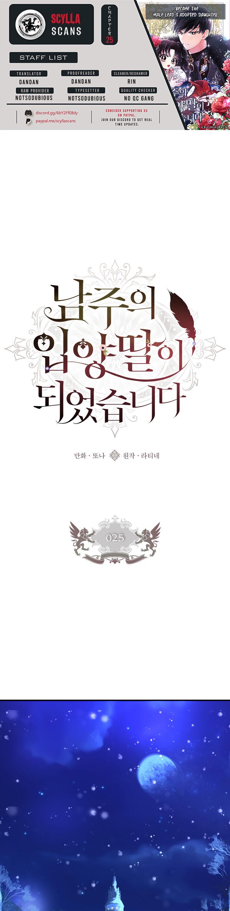Read I Became the Male Lead’s Adopted Daughter EN Manga Online