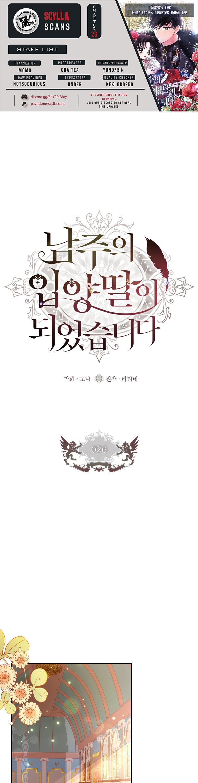 Read I Became the Male Lead’s Adopted Daughter EN Manga Online