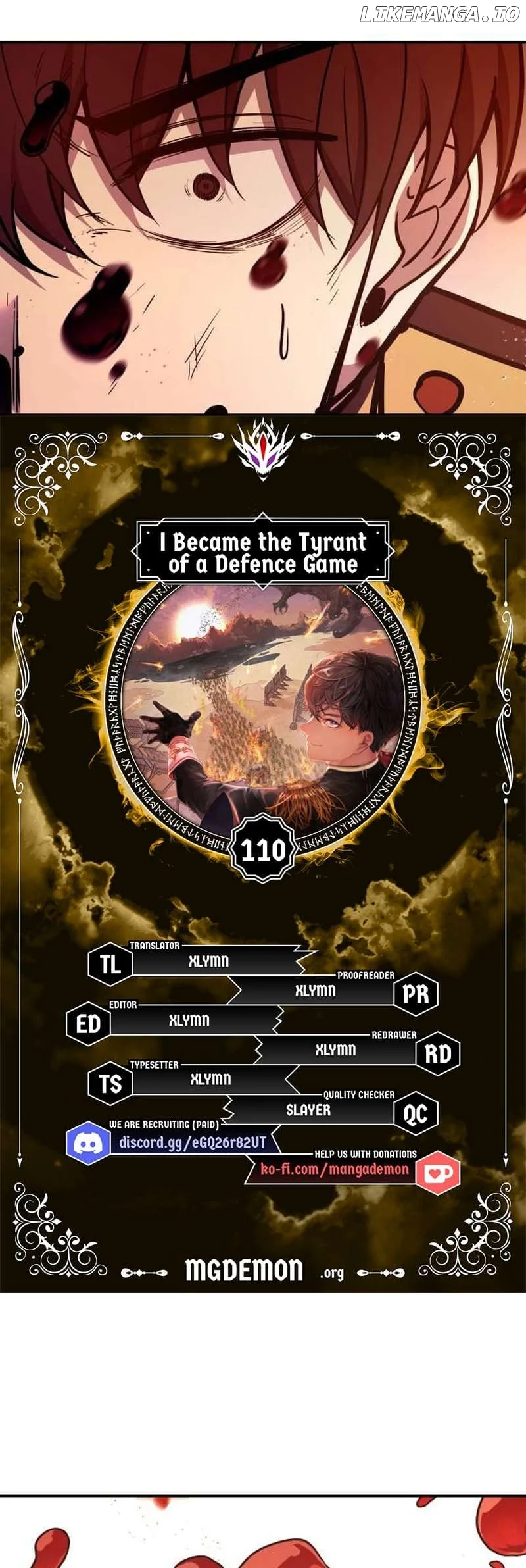 Read I Became the Tyrant of a Defence Game EN Manga Online