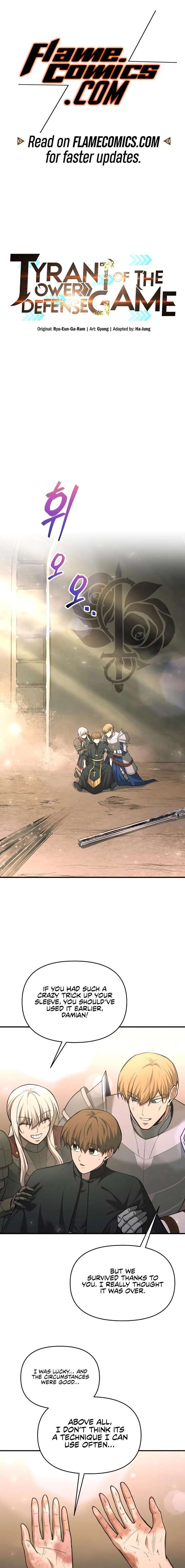 Read I Became the Tyrant of a Defence Game EN Manga Online