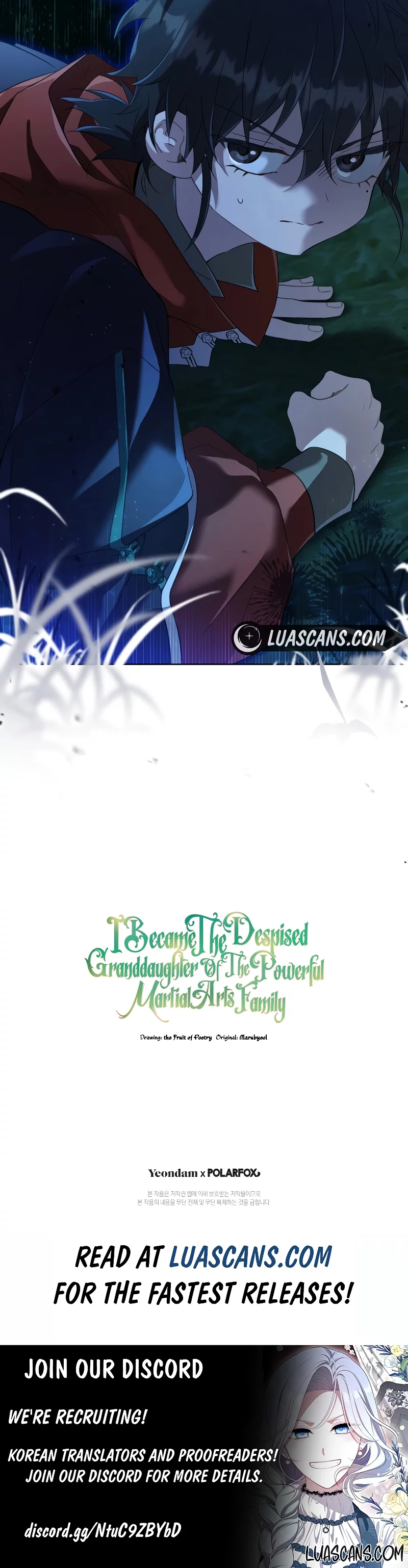 Read I became the Despised Granddaughter of the Powerful Martial Arts Family EN Manga Online