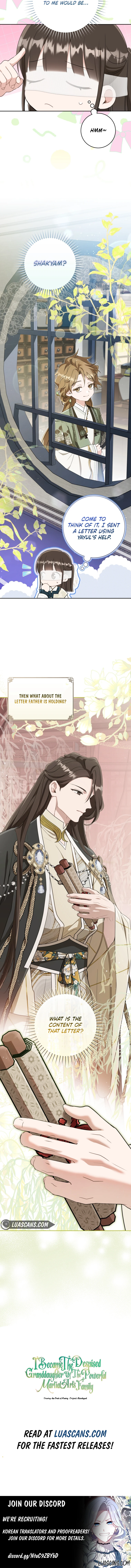 Read I became the Despised Granddaughter of the Powerful Martial Arts Family EN Manga Online