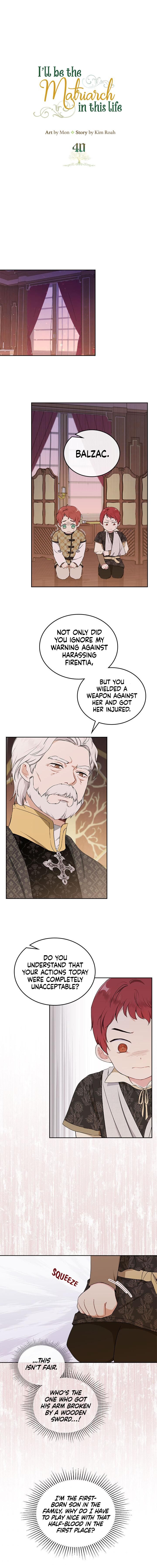Read I'll Be the Matriarch in This Life EN Manga Online