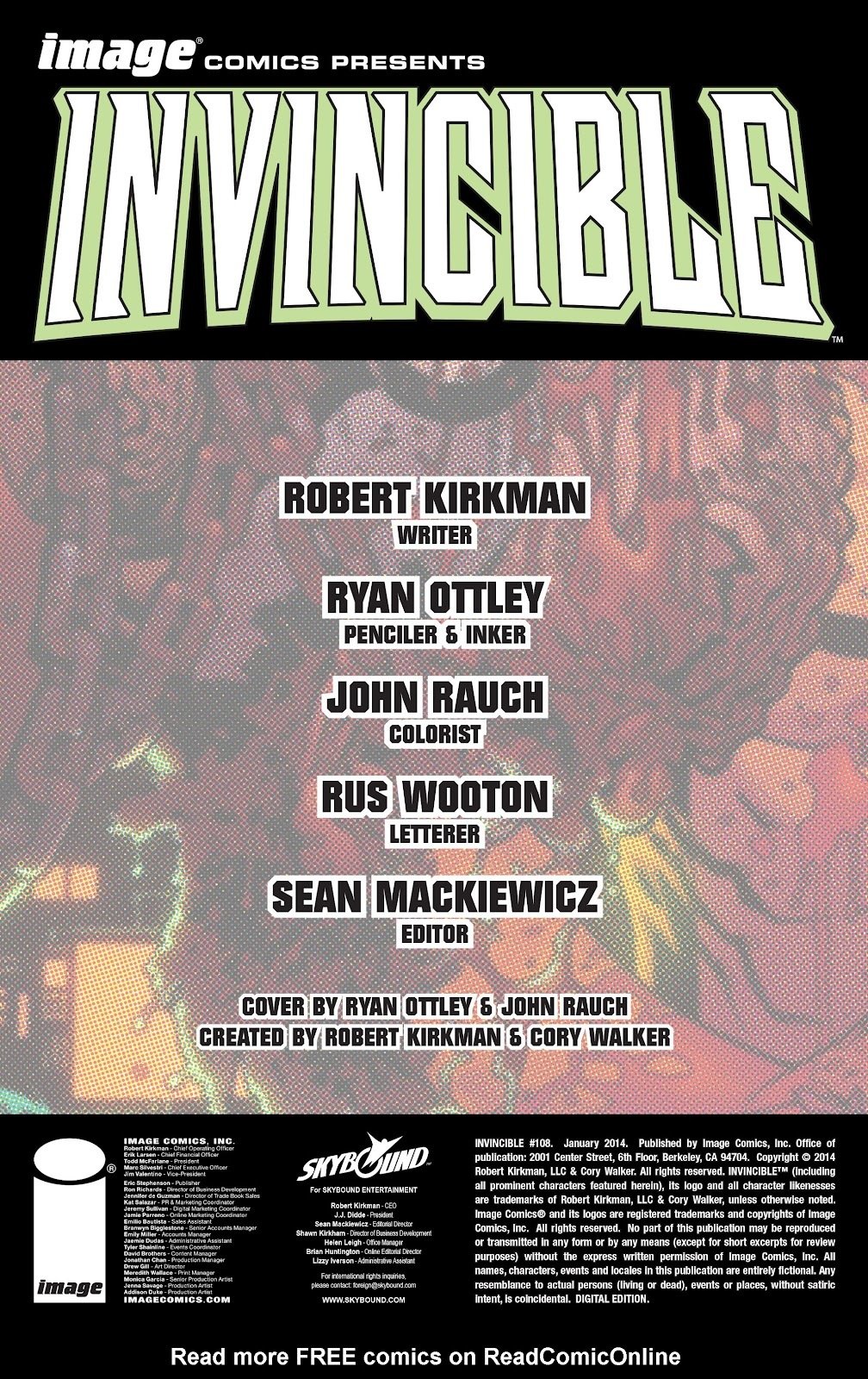 Read Invincible 2003 EN Manga Online
