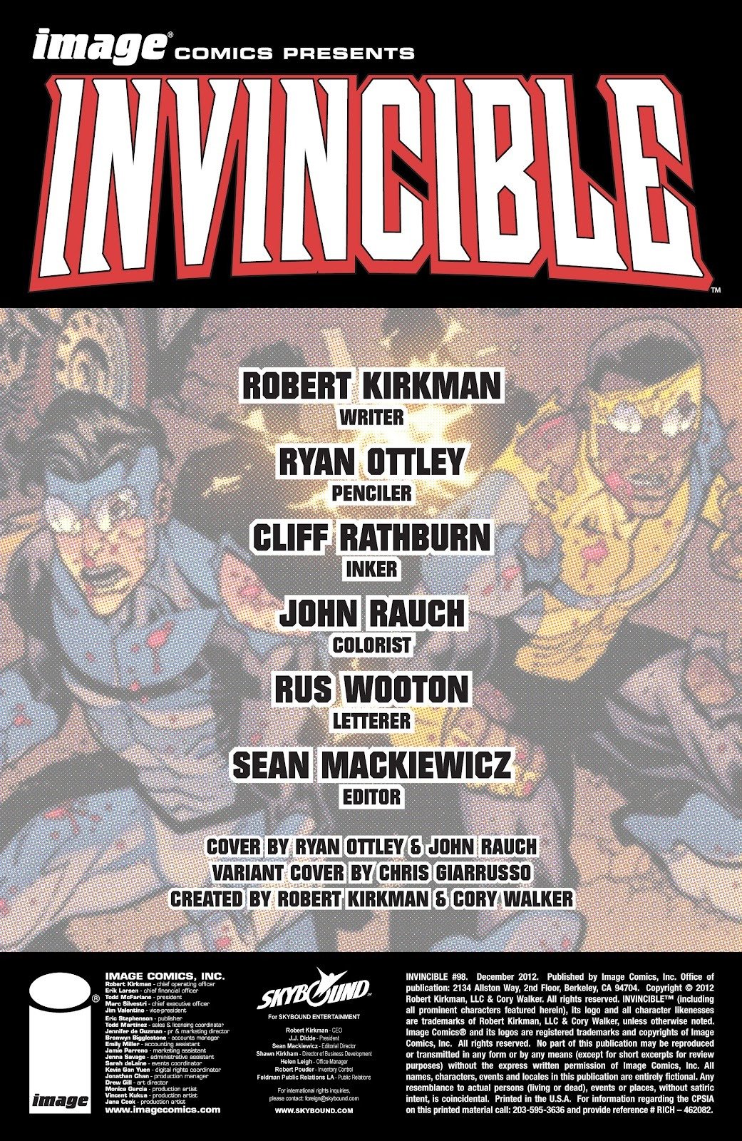 Read Invincible 2003 EN Manga Online