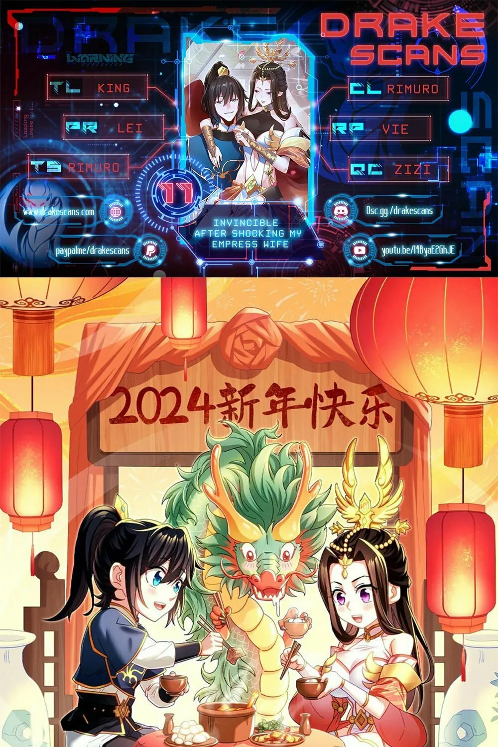 Read Invincible After Shocking My Empress Wife Manga Online