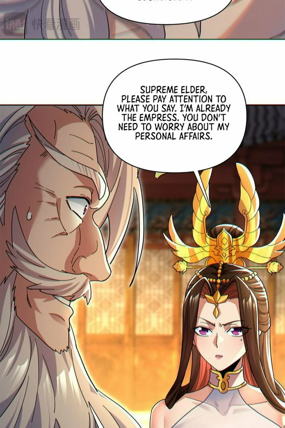 Read Invincible After Shocking My Empress Wife Manga Online