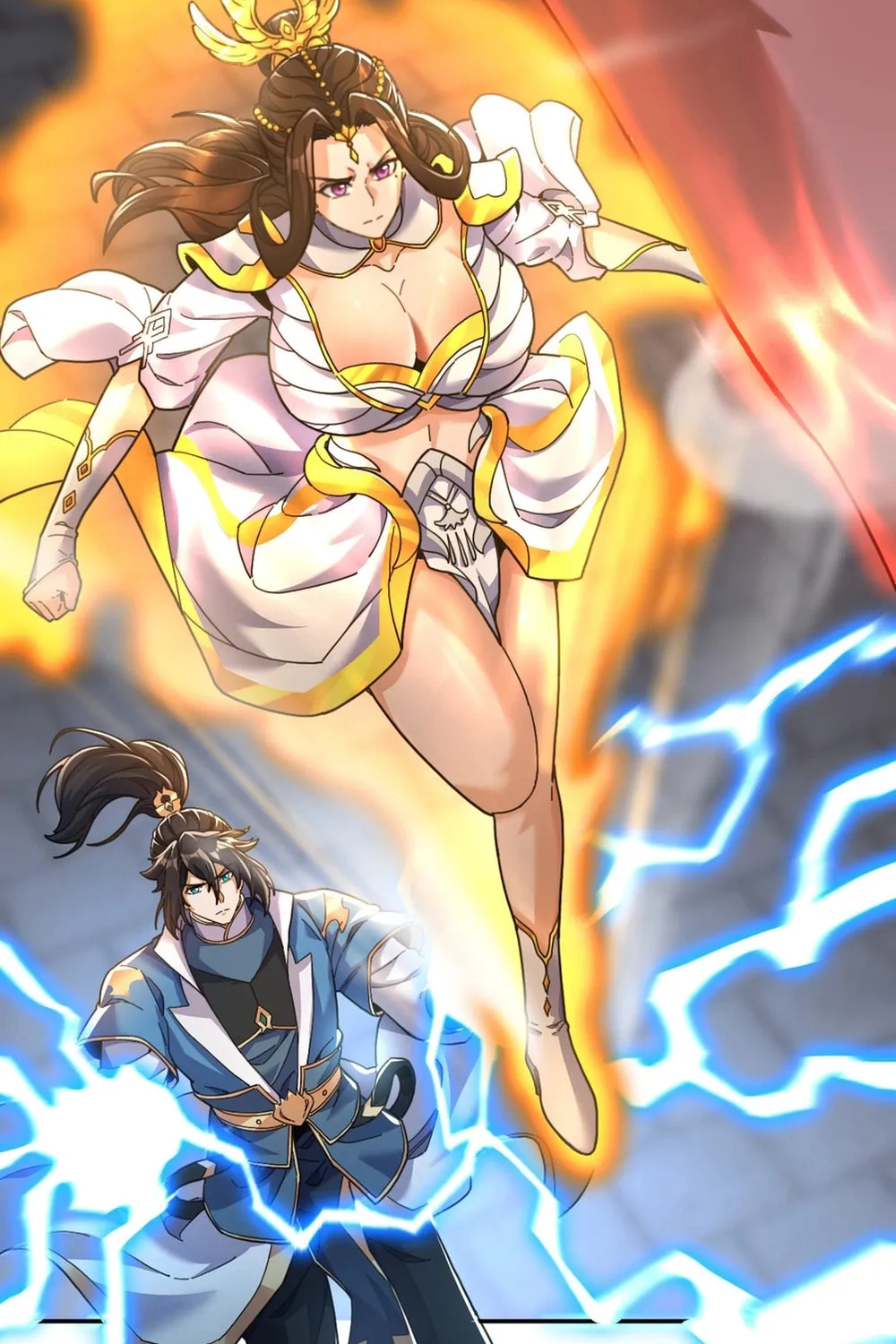 Read Invincible After Shocking My Empress Wife Manga Online