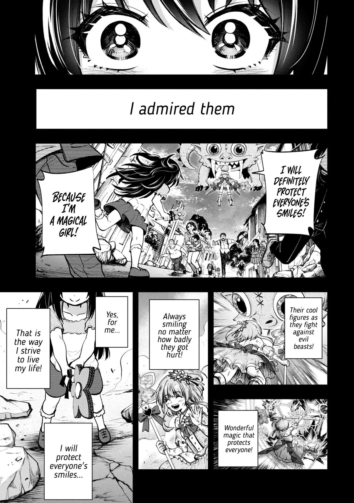 Read Isekai Mahou Shoujo Radical Haruna Manga Online