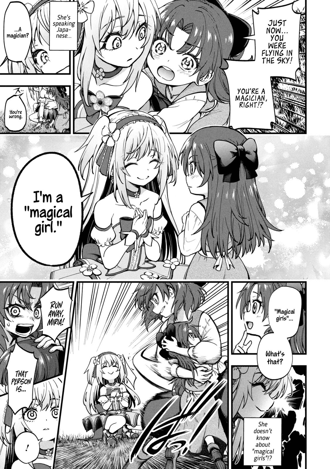 Read Isekai Mahou Shoujo Radical Haruna Manga Online